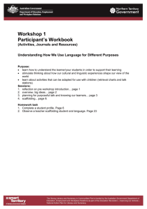 Workshop 1 - Participant`s workbook