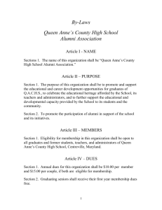 QACHS AA By Laws FIN.. - Queen Anne`s County Public Schools