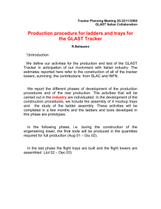 production_procedure_tra - GLAST at INFN-Pisa