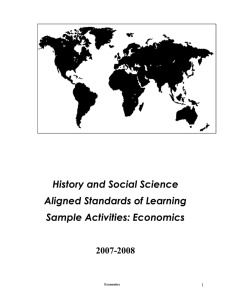 HistorySampleActivitiesEconomics