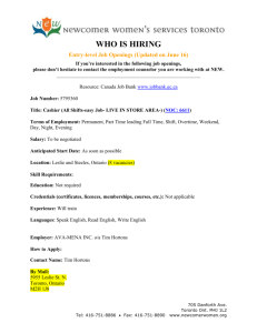 WHO IS HIRING Entry-level Job Openings (Updated on June 16) If