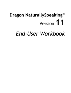 End User Workbook