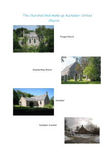 Gallery - Auchaber and Auchterless Parish Churches