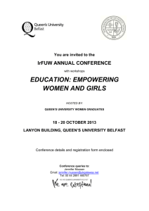 You are invited to the IrFUW ANNUAL CONFERENCE with