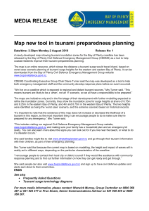 Map new tool in tsunami preparedness planning