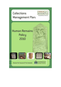 Corinium Museum Human Remains Policy