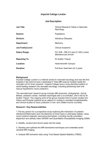 Job Description for a BHF Clinical PhD Student