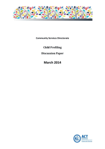 Child Profiling Discussion Paper