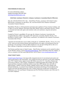 for immediate release - United Country Information Center