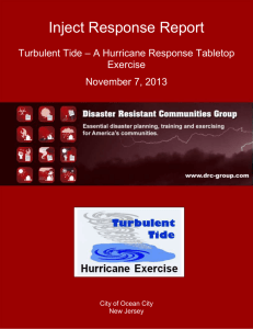 Tide-InjectResponses - Disaster Resistant Communities Group