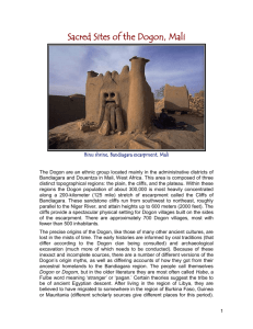 Sacred Sites of the Dogon, Mali