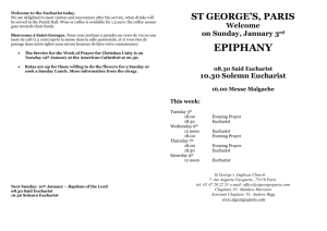3rd January, 2016-EpiphanyC - St George`s Anglican Church