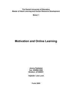 1.4 Motivation and online learning