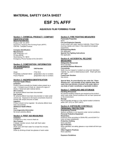ESF 3% AFFF - TRI