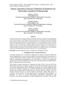 Coordinated Topic Presentations for Information Systems Core