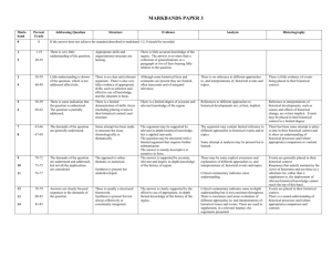 Papers 2 and 3 Rubric