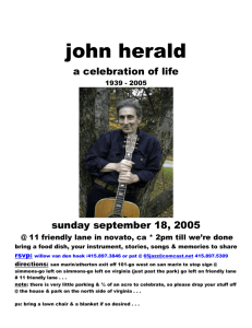 John Herald Website