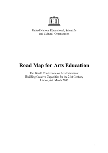 UNESCO: Road Map for Art Education.