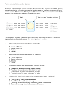 Practice osmosis/diffusion question
