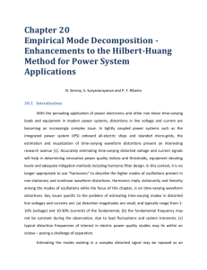 Chapter 20- Empirical Mode Decomposition