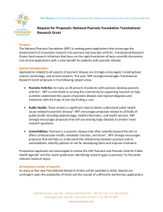 RFP - National Psoriasis Foundation