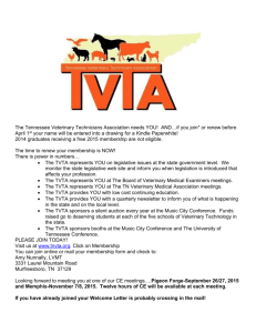 The Tennessee Veterinary Technicians Association needs YOU