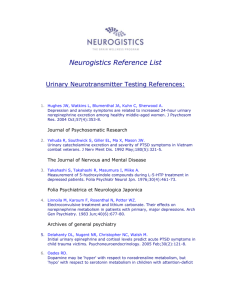 Neurogistics Reference List