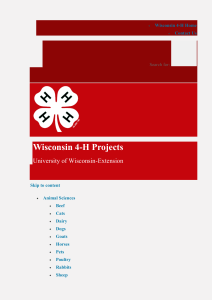 purposes - University of Wisconsin