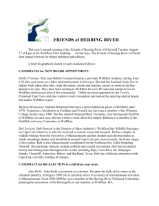 FRIENDS of HERRING RIVER This year`s annual meeting of the