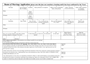 Banns-of-Marriage-Application