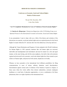 Publication in doc format - Irish Human Rights & Equality Commission