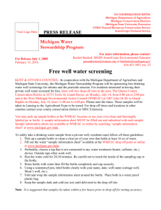 Free AgExpo Water Screening 2 - Michigan Water Stewardship