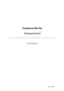 S1-1-12 - Canola to Die for