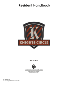 Knights Circle Resident Handbook