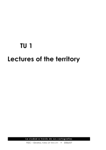 Lectures of the territory