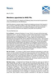 NHS Fife - Public Appointments