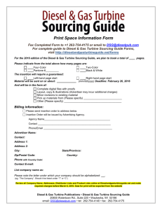 DOC File - Diesel & Gas Turbine Sourcing Guide