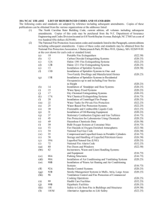 10A NCAC 13B .6102 LIST OF REFERENCED CODES AND