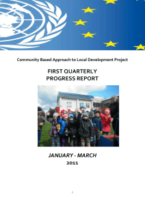 Community Based Approach to Local Development Project 3rd