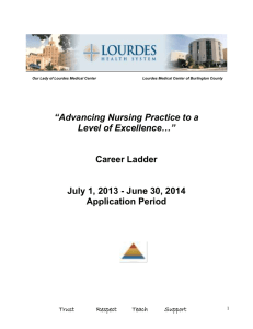 2014 Career Ladder Outline