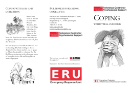 Positive Self- talk / Coping Thoughts Worksheet