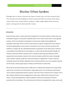 biocharurbangardens - BioEnergy Lists: Biochar Mailing Lists