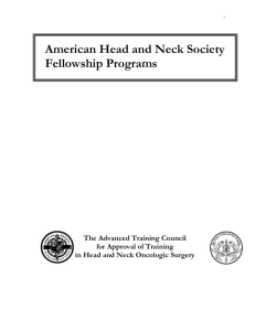 AHNS Fellows Book - American Head and Neck Society