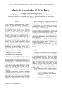 MOT automatic linking paper (ITC`03)
