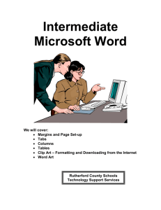Microsoft Office 97 Word