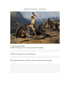 Analyzing a Visual Text – Ancient Israel