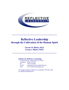 025 Reflective Leadership Reflective Leadership - fcs