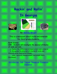 Rocks & Minerals Detectives