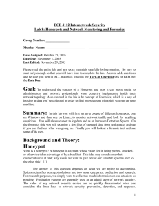 Lab 8 Honeynets and Forensics