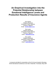 An Empirical Investigation into the Potential Relationship between